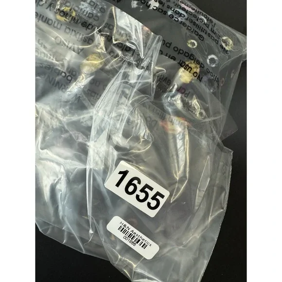 Olsenboye Gem Stone Diamond Chiffon Fit & Flare Mini Dress XL babydoll Sheer - Picture 7 of 7